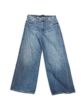 GAP Wide-Leg Denim Jeans in Medium Blue Wash